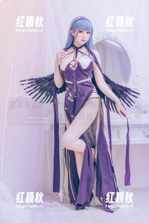 shimo霜月 曲线与光影,shimo霜月的裤里丝写真让人目不转睛
